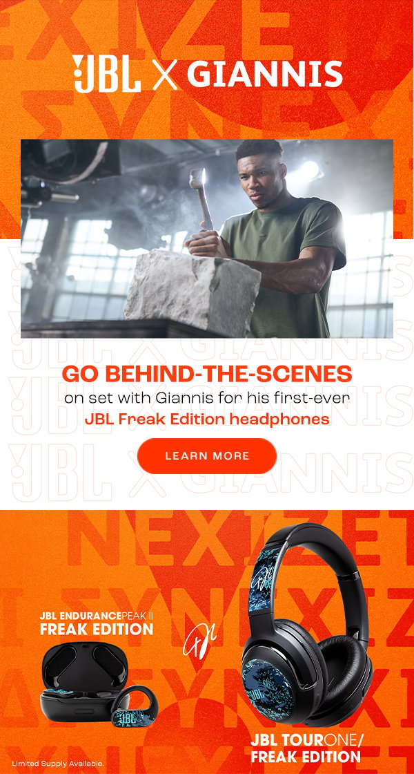 JBL x Giannis | Go behind the scenes | Learn More