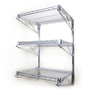 Wall Mounted Wire Shelving
