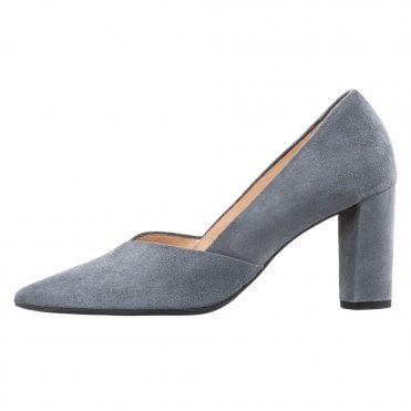 Högl 0-10 7502 Business Classy Court Shoes in Grey Suede
