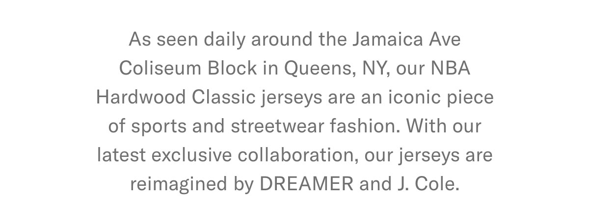 J. Cole Reveals Dreamer Jersey Collab With Mitchell & Ness