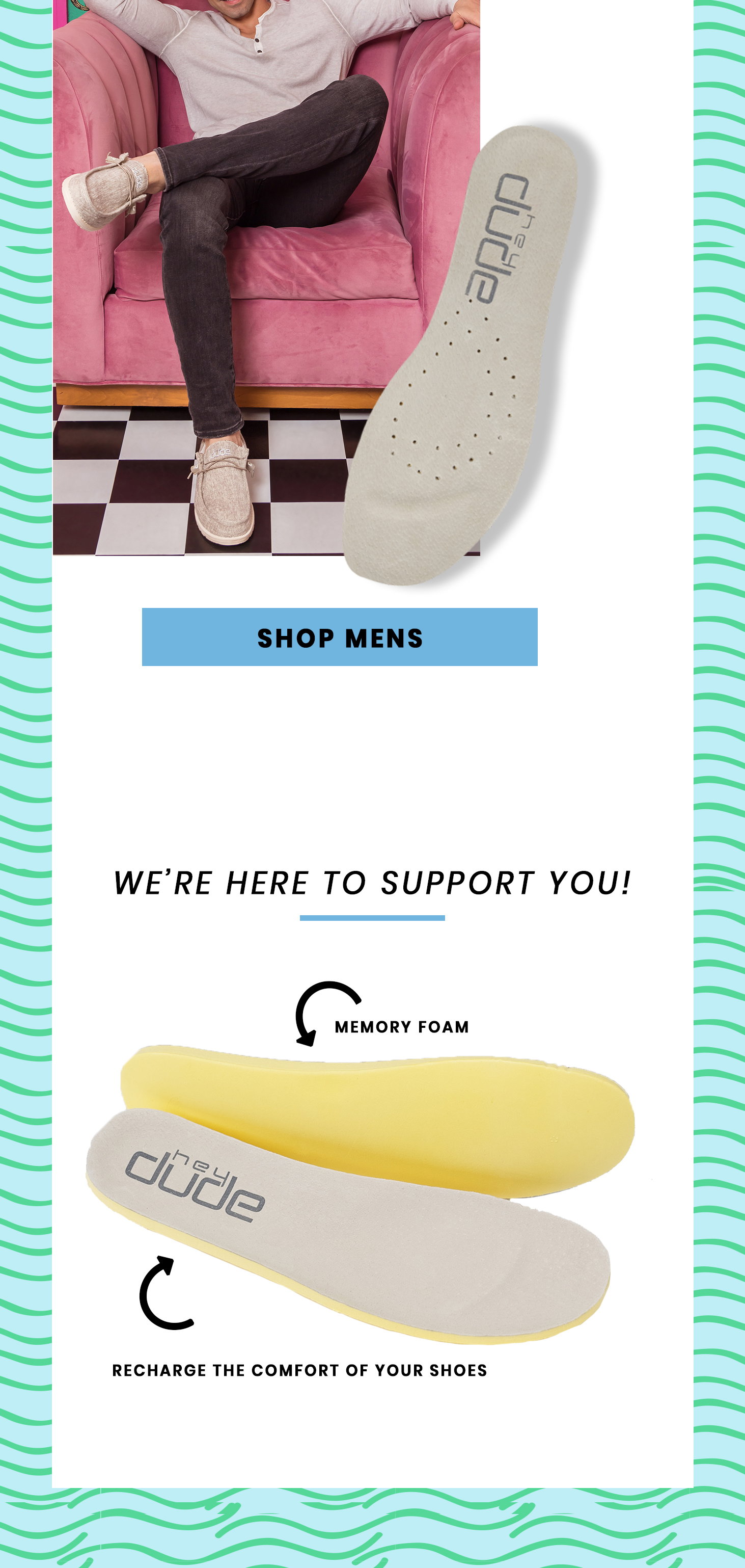 Hey Dude Shoes USA The Sole Provider Milled