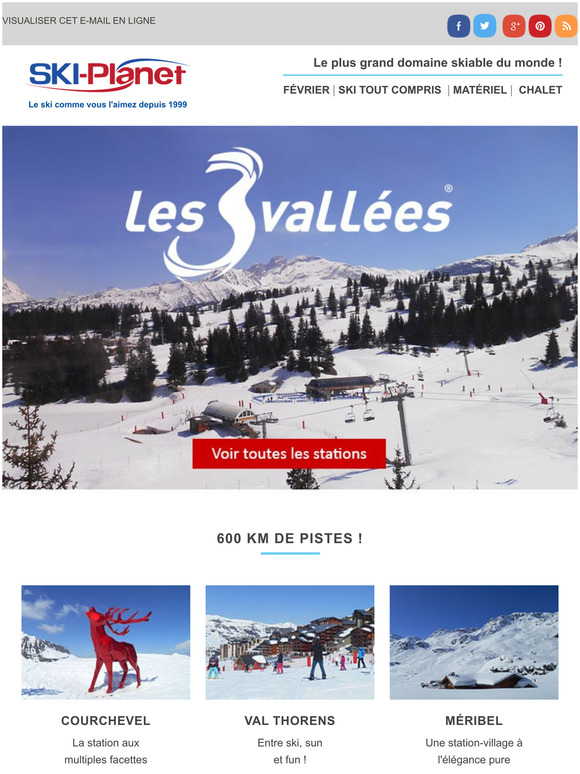 Bienvenue dans les 3 Valles