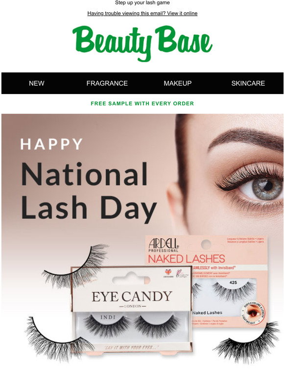 Beauty Base Happy National Lash Day Milled