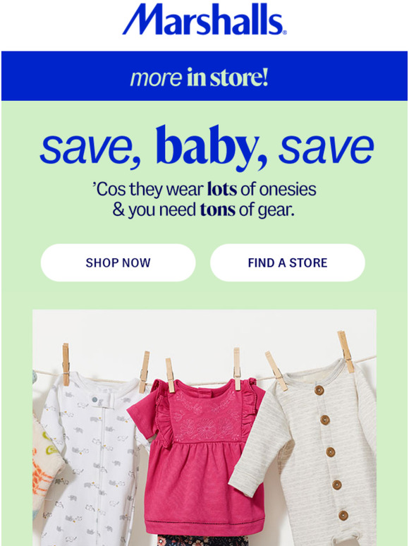 Marshalls Baby, it's *all* here Milled