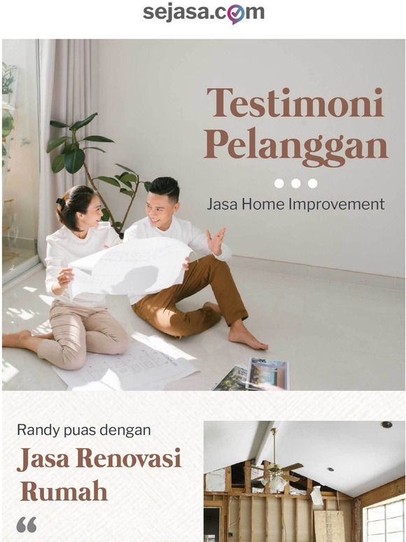 -Ini Kata Mereka Setelah Pesan Jasa Home Improvement