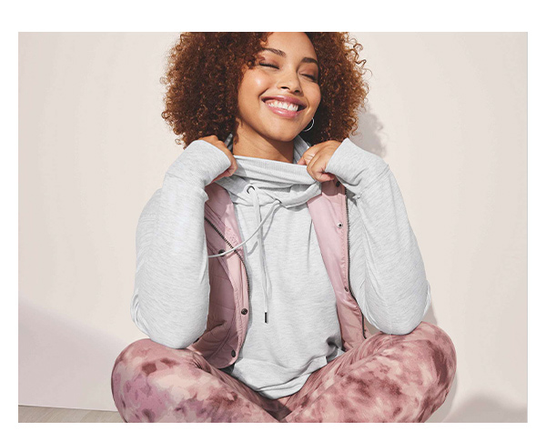 Model wearing maurices clothing