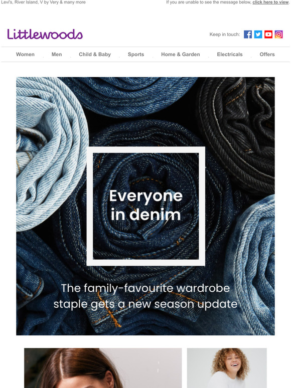 New season denim from the biggest brands!