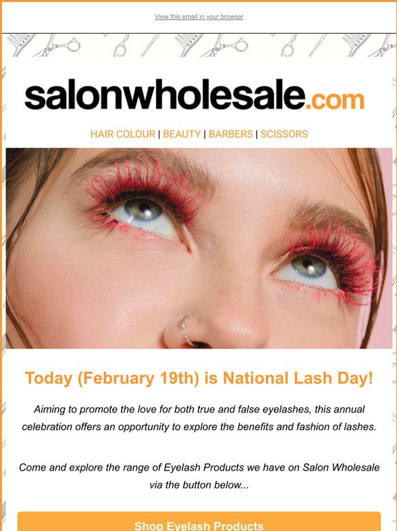 Today is National Lash Day 