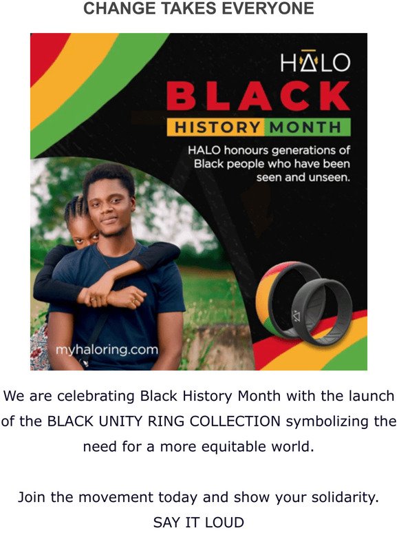  Black Unity Ring Collection is HERE!
