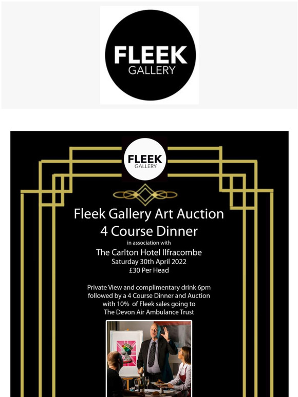Art Auction with Fleek Gallery & The Carlton Hotel
