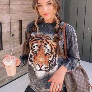 Tiger Sweatshirt - Black