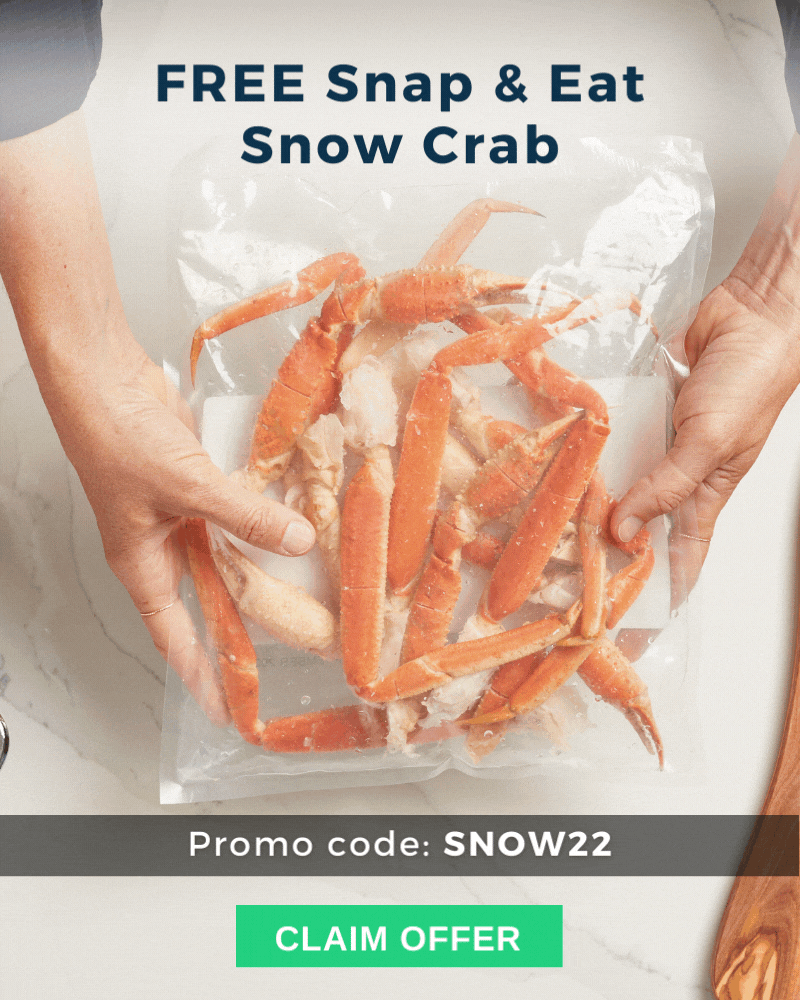 Wild Alaskan Company Free 24oz Snow Crab! Milled