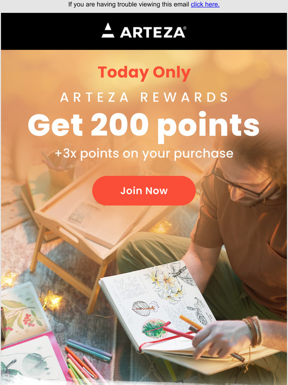 Arteza® Art Supplies Email Newsletters Shop Sales, Discounts, and