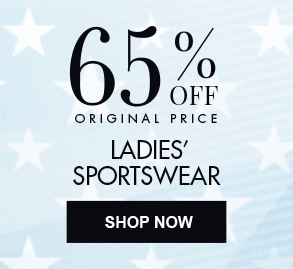 65% Off Original Price Ladies’ Sportswear