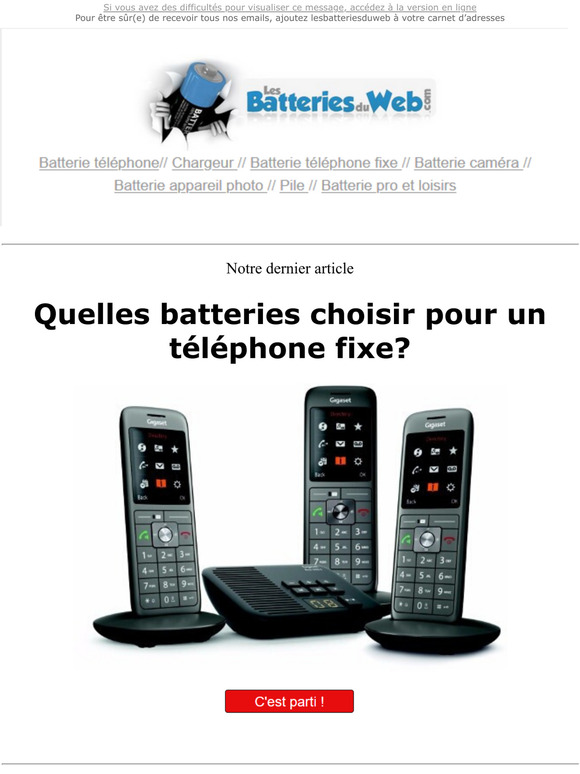 Newsletter 16 Fevrier 2022 | Article, test et promotion