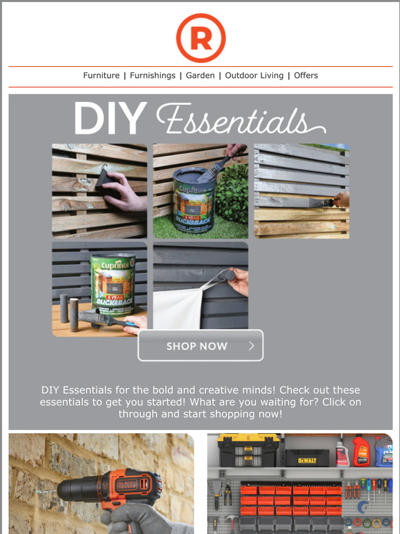The Range DIY Essentials, you can do it! Milled