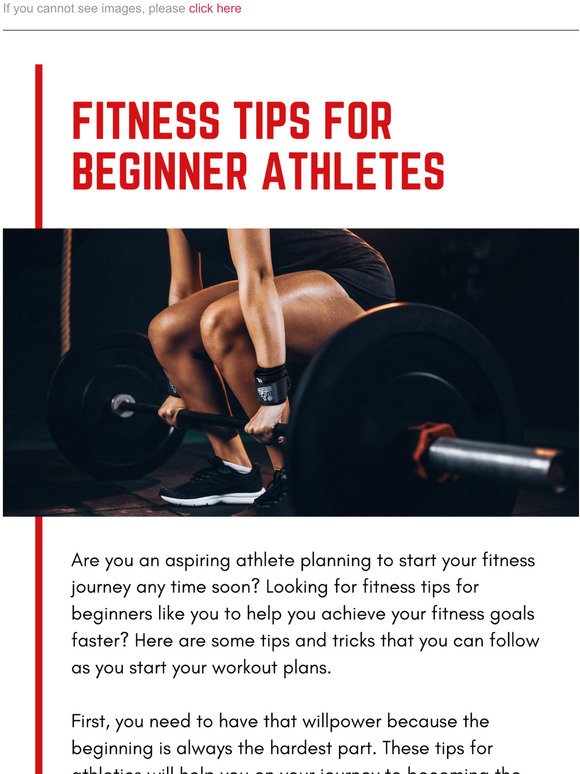 Tips And Tricks For Beginner Athletes