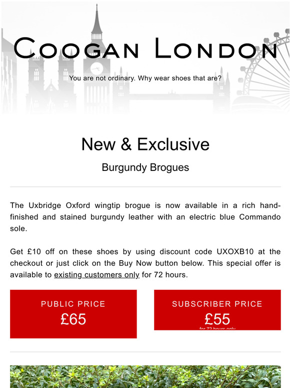 Coogan brogues sales