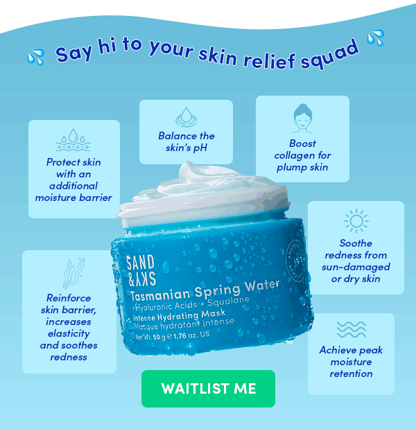 Say hi to your skin relief squad