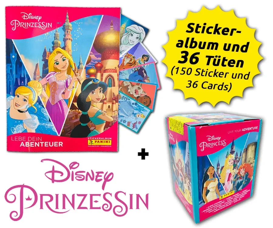 alle 192 Sticker komplett Set Panini Disney Rapunzel die Serie Leeralbum 