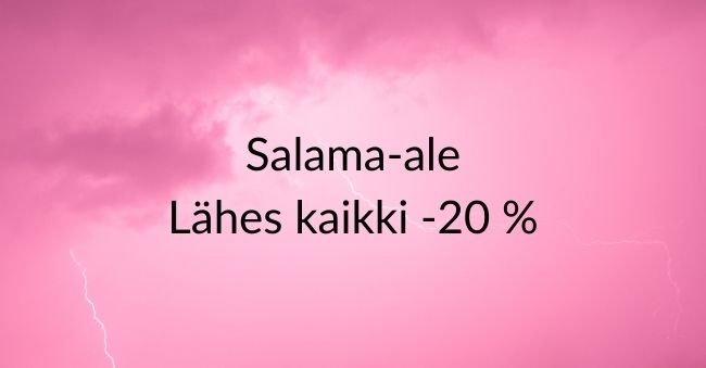 Salama-ale -20 %
