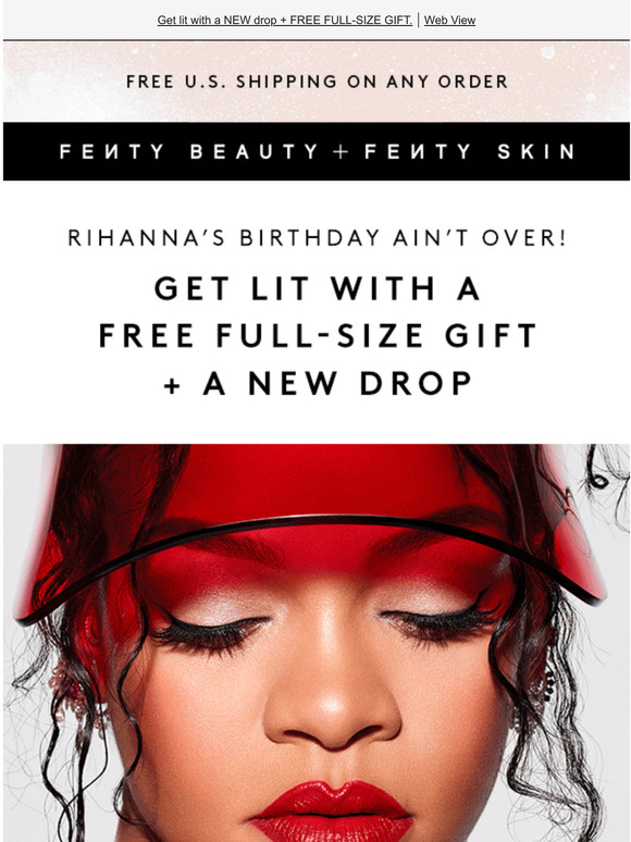 Fenty Beauty Email Newsletters Shop Sales, Discounts, and Coupon Codes