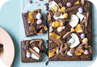 Easter Brownie at Ocado