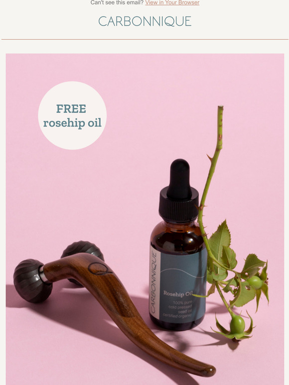 Ends Soon/ FREE rosehip oil with your roller