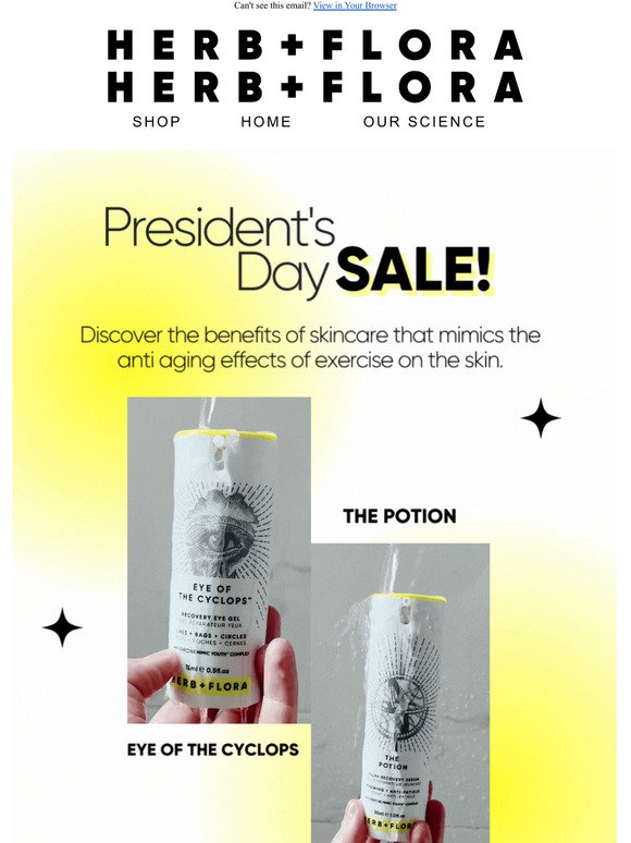  Don't miss out on our President's Day Sale!