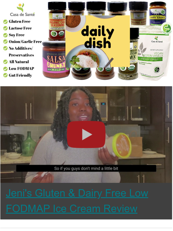 Case de Sante Jeni's Gluten & Dairy Free Low FODMAP Ice Cream Review