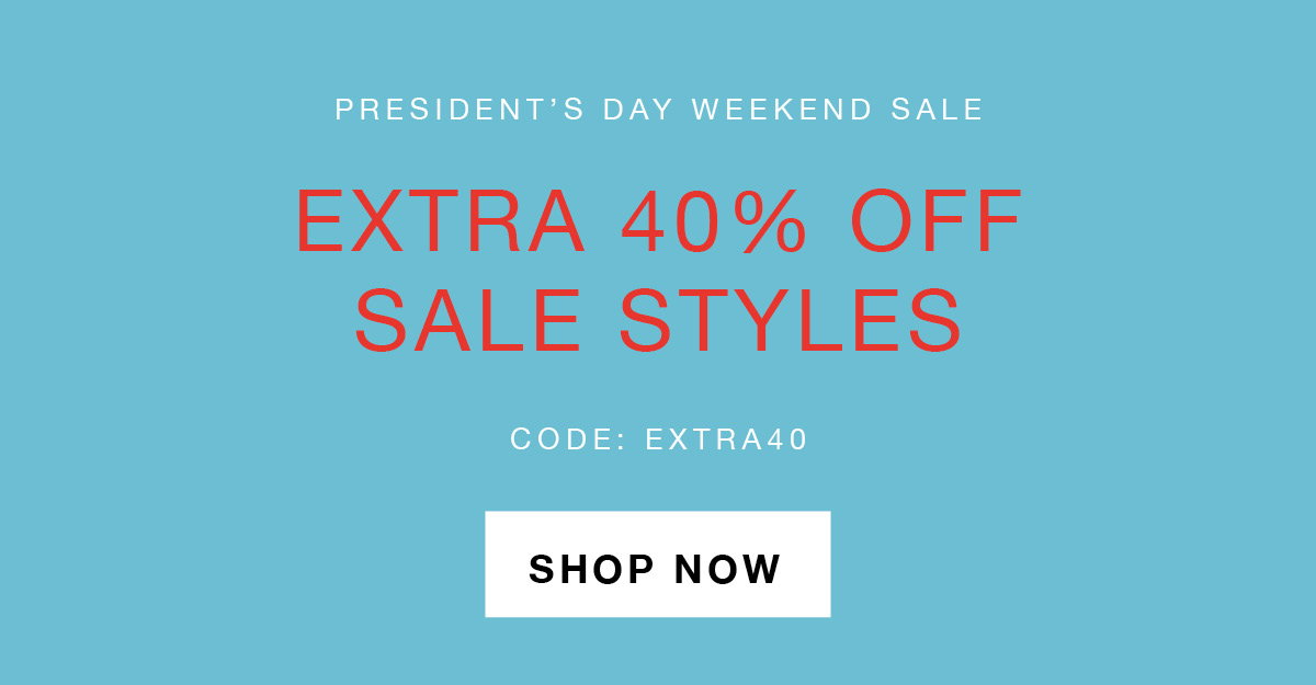 Image of promotion for natori president's sale '22 for extra 40 percent off all sales styles
