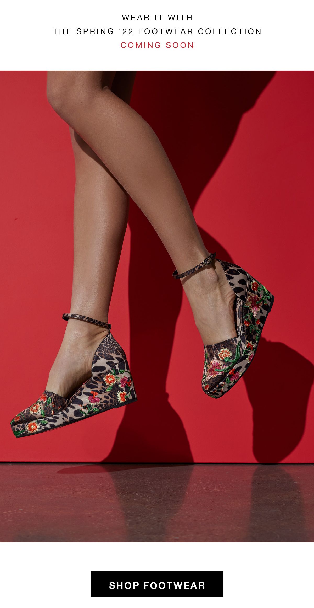 Image of model wearing natori artsy chikayo satin embroidery espadrille