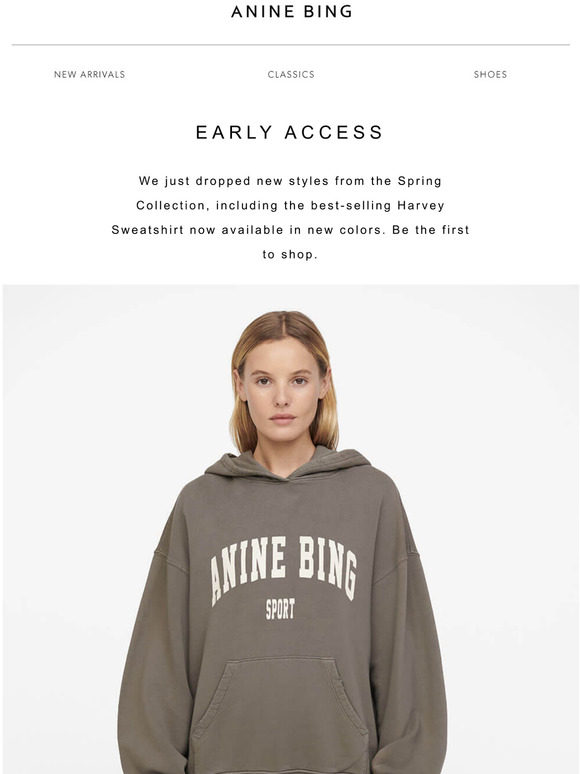 ANINE BING Email Newsletters Shop Sales, Discounts, and Coupon Codes