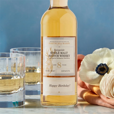 Fortnum's Personalised Speyside Single Malt Whisky, Dailuaine, 70cl