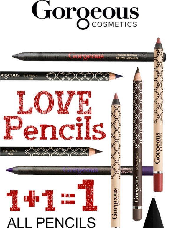 Buy more and save more! All pencils B1G1 FREE!