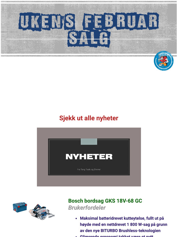 Supre tilbud fra Verkty4u