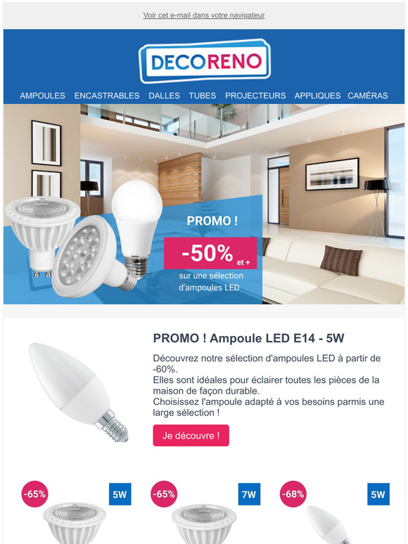 Vos ampoules LED  petit prix