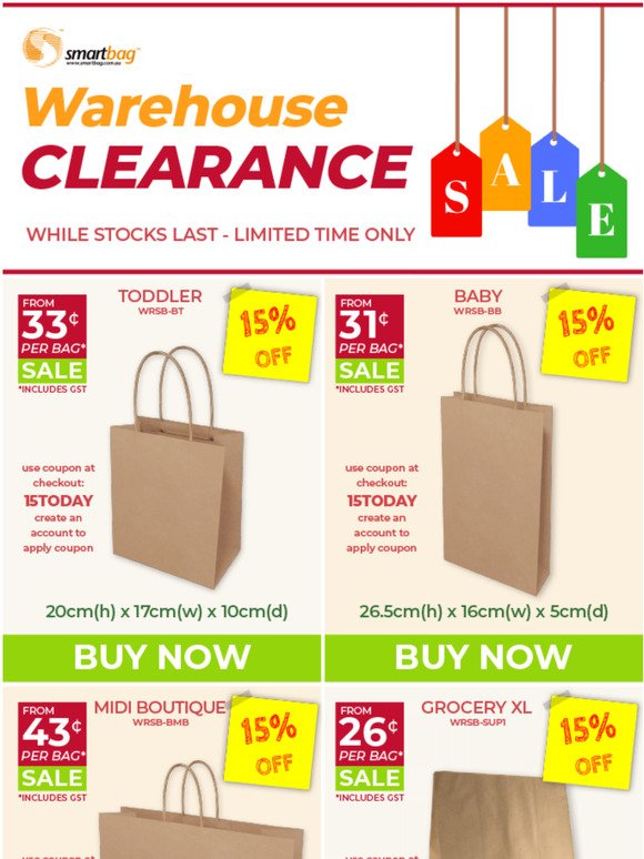 Up to 50% Off Sale - Warehouse Clearance