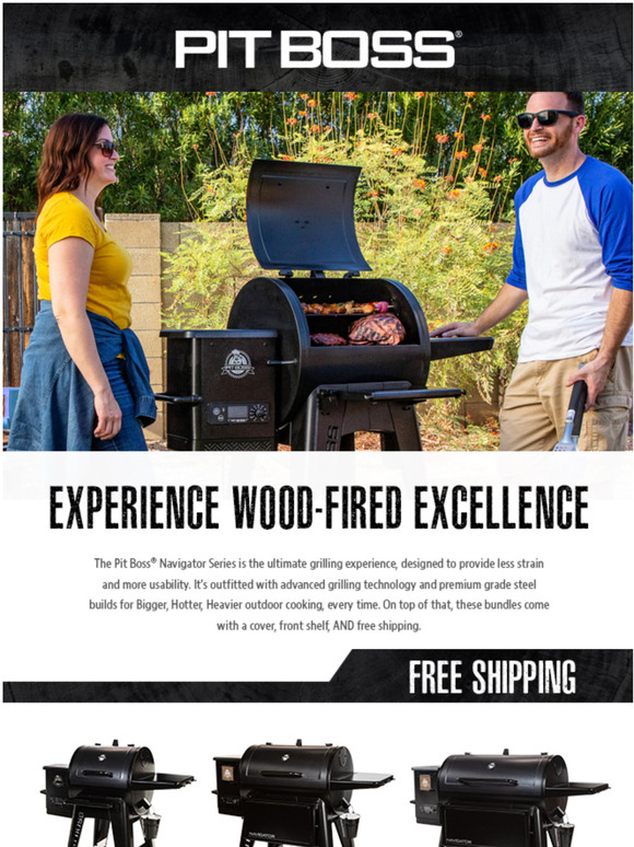 Pit Boss Grills Smokin' Deals on the Pit Boss Navigator Series Milled