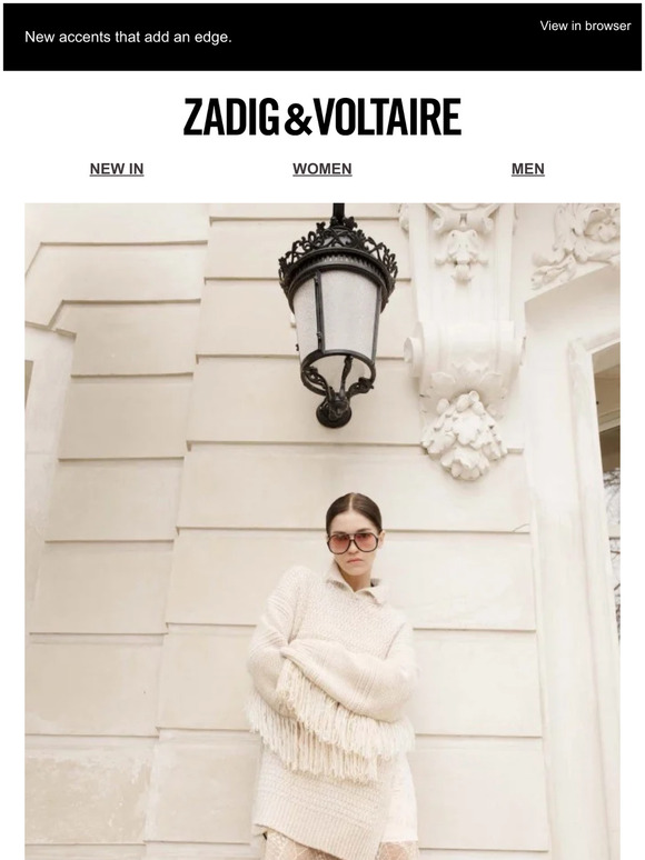 Zadig & Voltaire Details, Please Milled