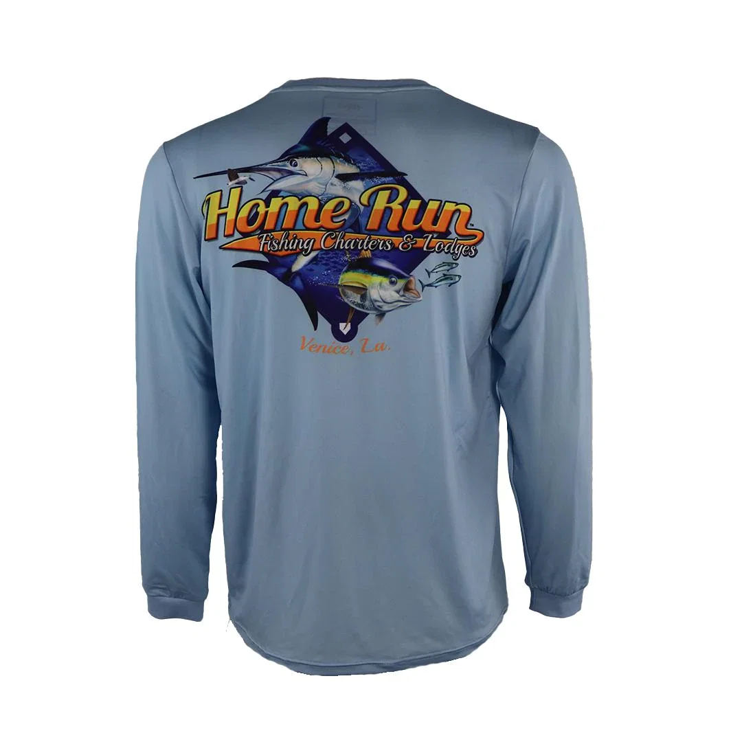 Image of Home Run Charters Classic Carolina Blue Shirt
