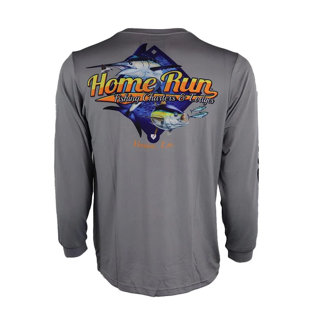 Image of Home Run Charters Classic Grey Shirt