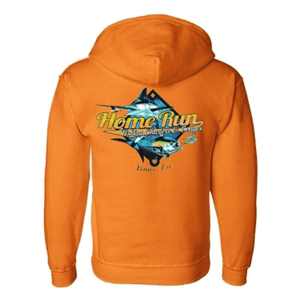 Image of Full Zip Home Run Charters Hoodie