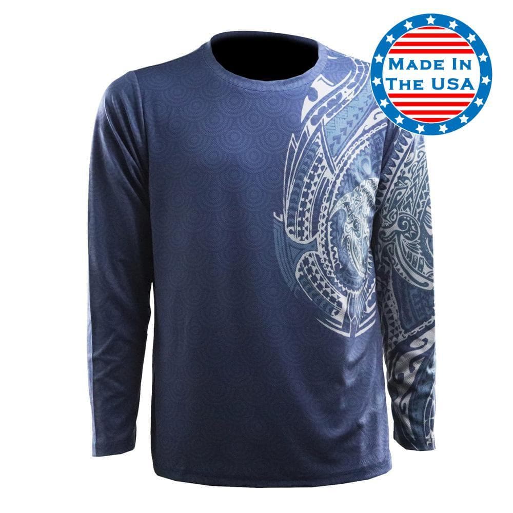 Image of Polynesian Shark Performance Shirt