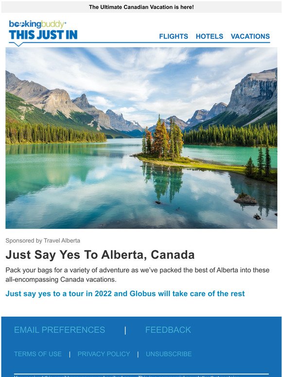 Just Say Yes To Alberta, Canada