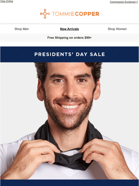 Tommie Copper Hurry Presidents' Sale is ENDING! Milled