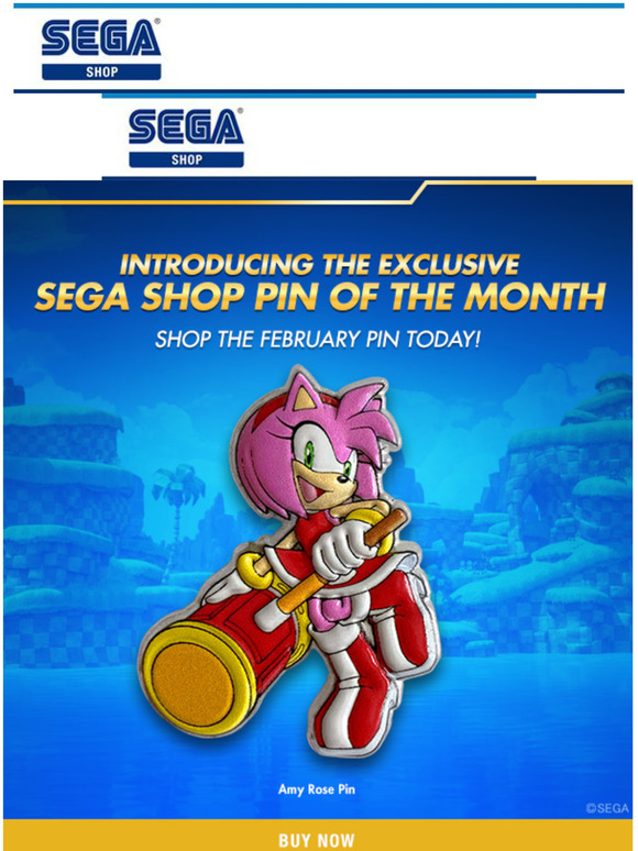 December Pin of the Month: Super Sonic – Sega Shop