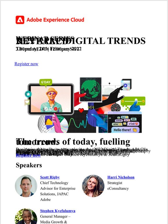Last chance to register | 2022 APAC Digital Trends Revealed