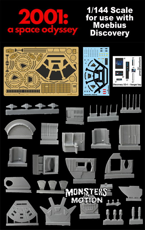 Moebius Models 2001-7 1/48 Aires 1B - 2001: a space odyssey Kit