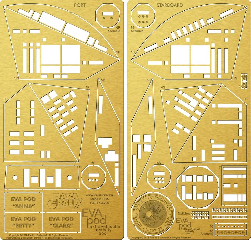 Moebius Models 2001-7 1/48 Aires 1B - 2001: a space odyssey Kit